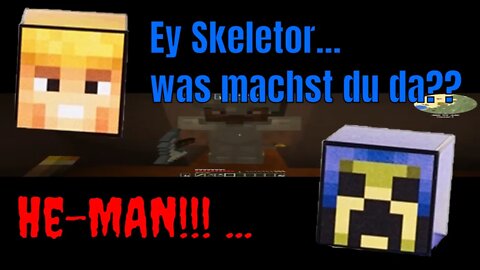 Was macht Skeletor da? | Minecraft #shorts