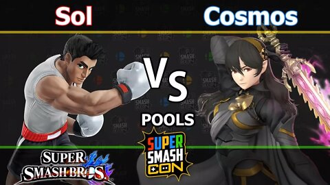Noble|Sol (Little Mac) vs. Cosmos (Corrin) - Wii U Singles Pools - SSC2017