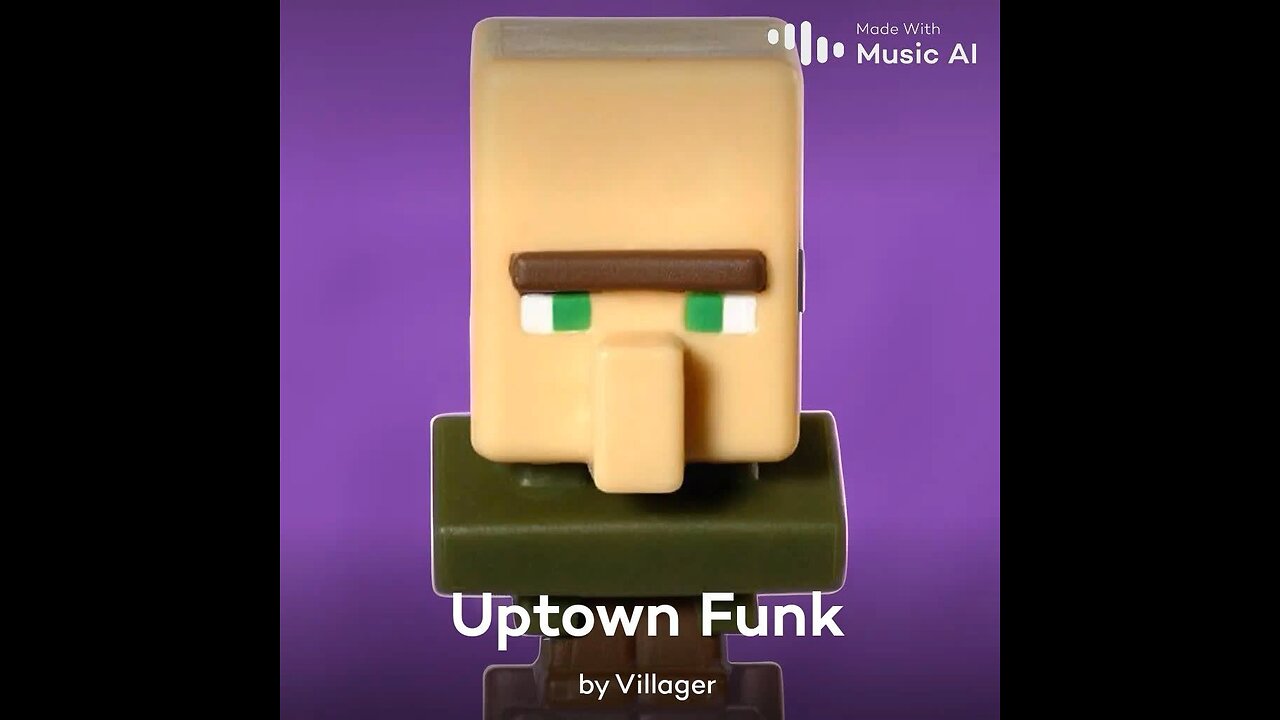 Uptown Funk by Minecraft Villager