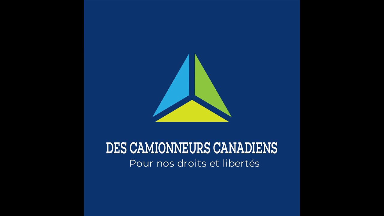 Un camionneur québécois qui se lève pour nos droits!