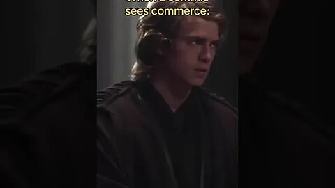 Anticommunist Prequel Meme When a Commie Sees Commerce This is Outrageous Unfair Capitalism #shorts