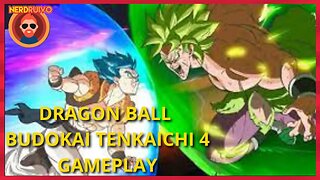 DRAGON BALL SUPER BROLY - MODE BUDOKAI TENKAICHI 4 GAMEPLAY