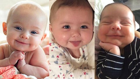 Cute chubby baby - Funny video