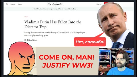 PUTIN Goes From 'Evil Genius Long-Gamer' To 'Failed Wannabe Despot', Says Fake News!