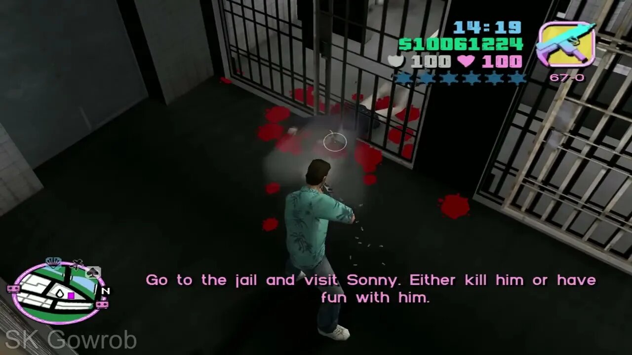 Tommy Put Sonny in Jail and Killed Him in GTA Vice City