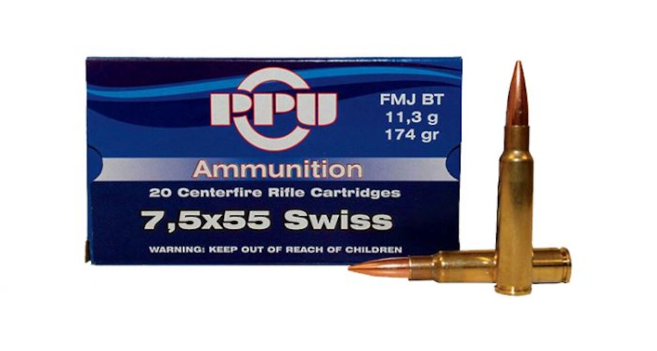 PPU 7.5x55 Swiss Data