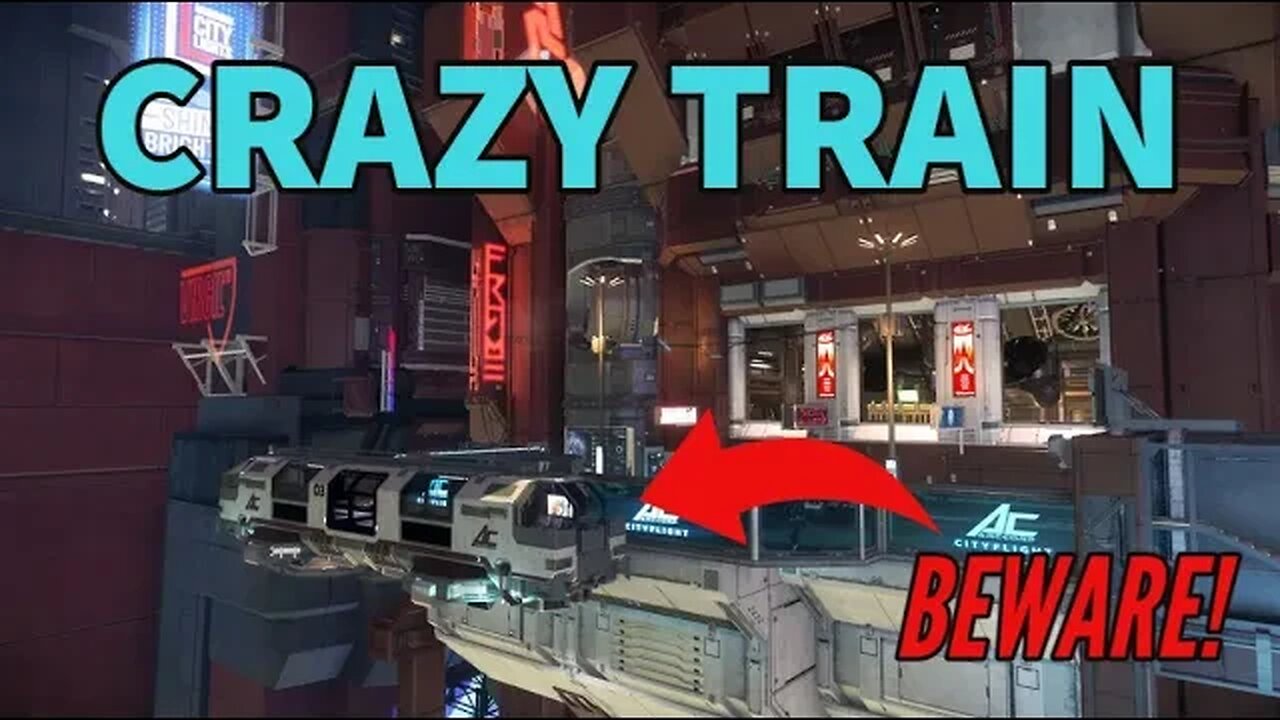 Star Citizen - Insane train to nowhere! (Broken in the best way Part 2)