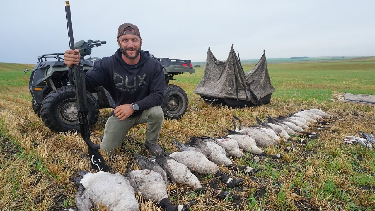 Opening Day North Dakota Canada Goose Hunting 2024