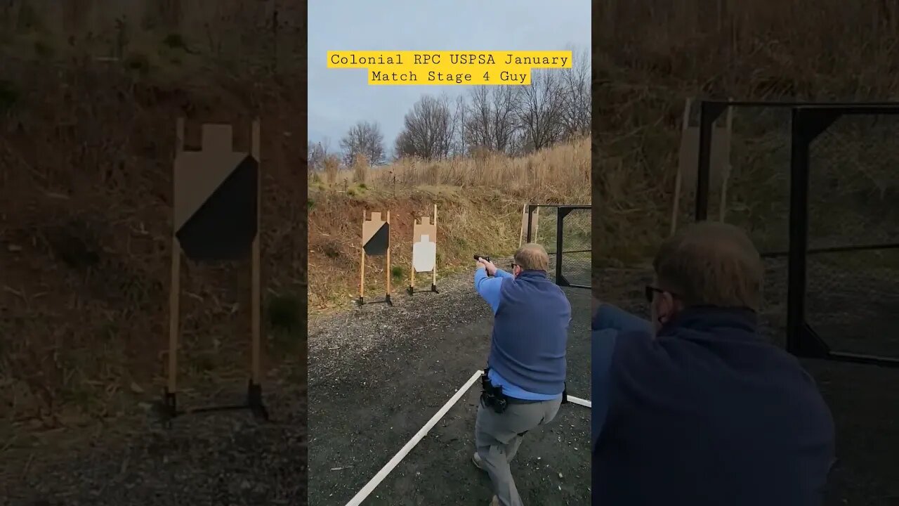 Colonial RPC #uspsa A January Match Stage 04 Guy #unloadshowclear #ipsc #idpa