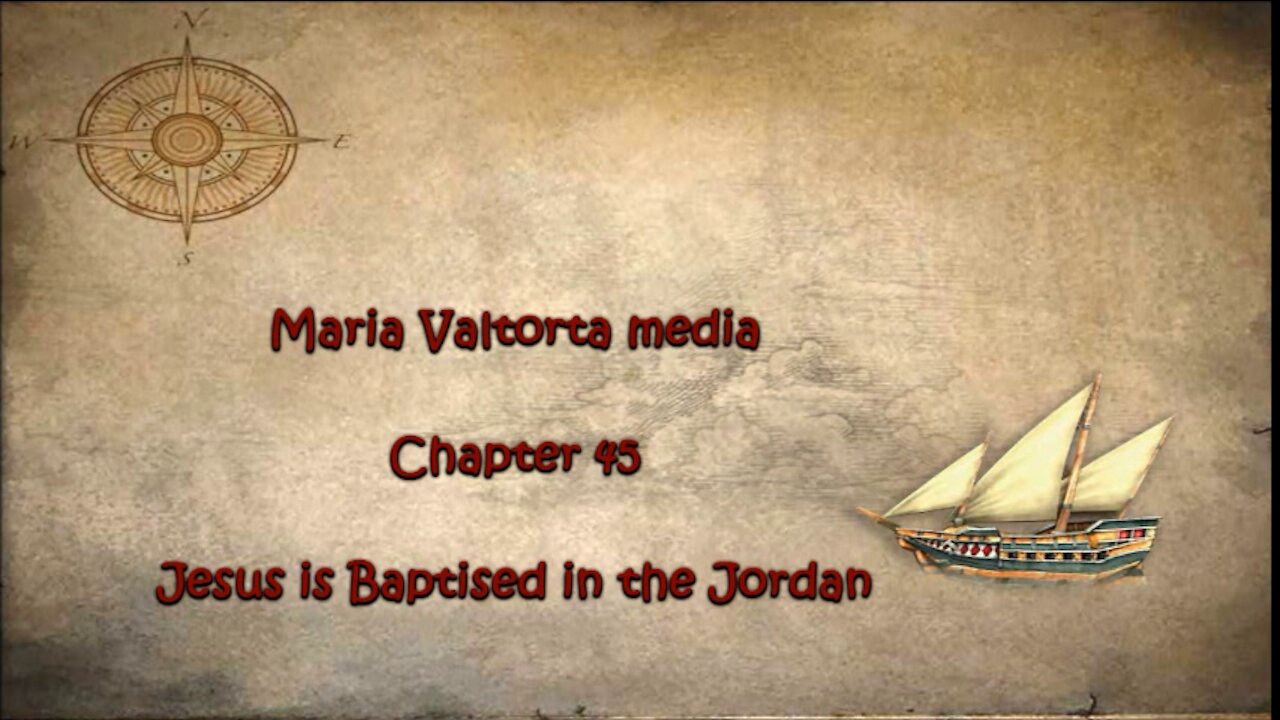 Jesus Is Baptized in the Jordan