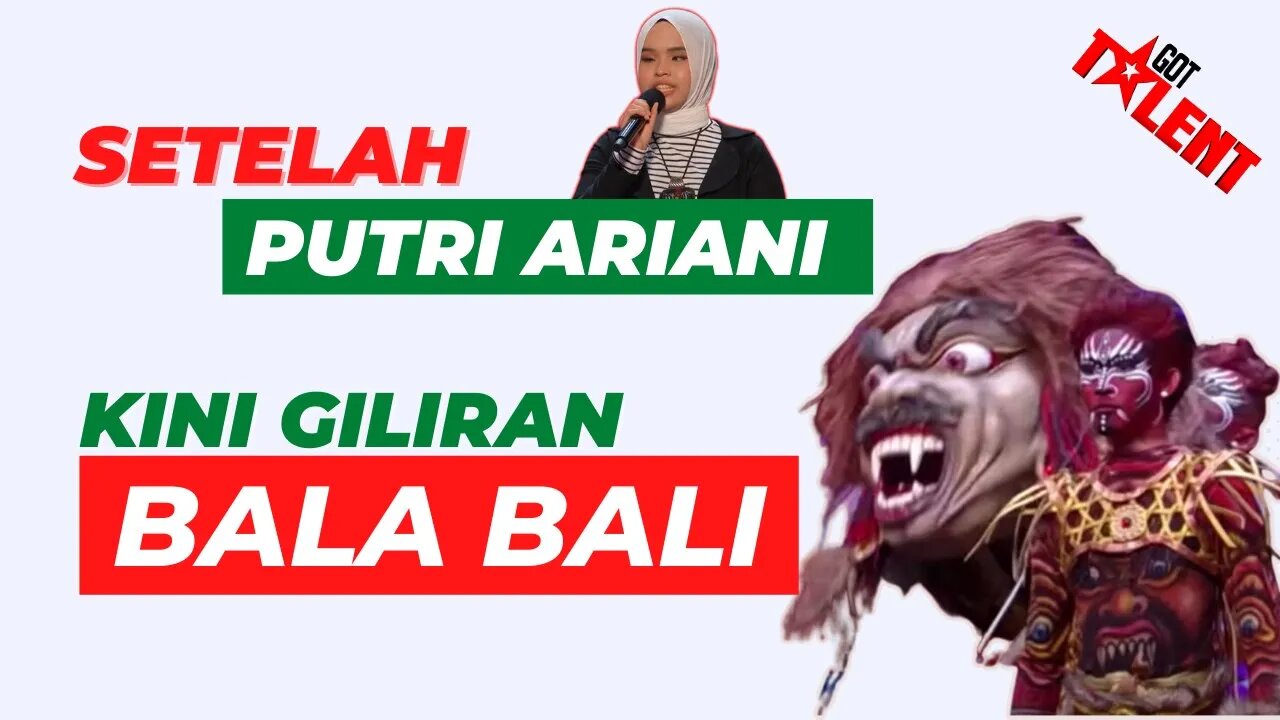 Setelah Putri Ariani, Kini Giliran Bala Bali Mendarat di Got Talent Global