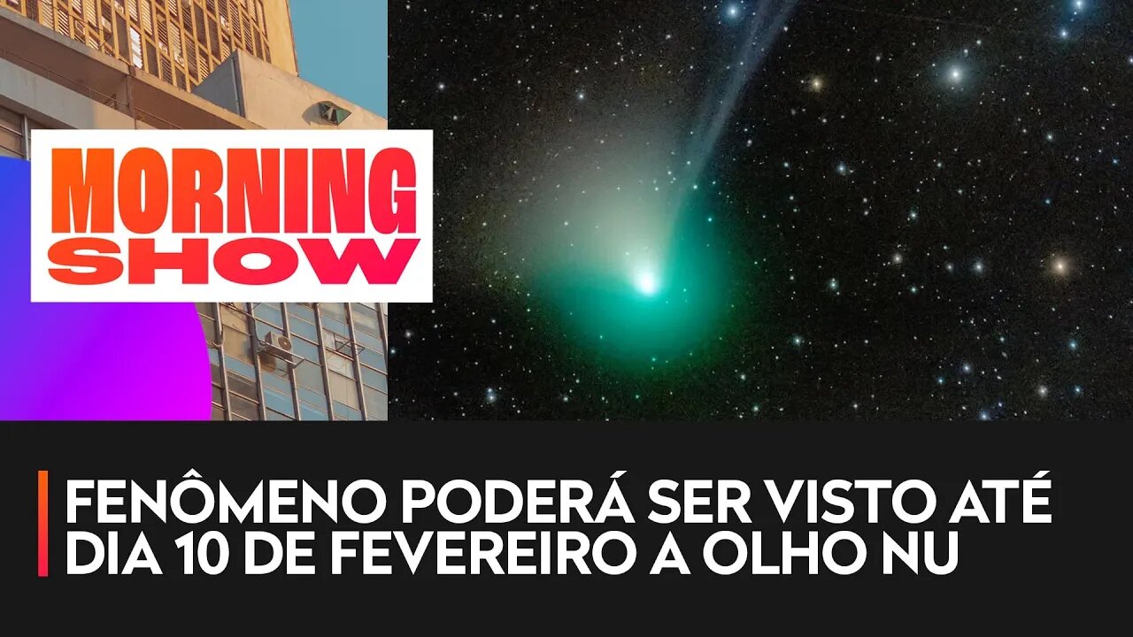 Após 50 mil anos, cometa verde cruza o céu da Terra