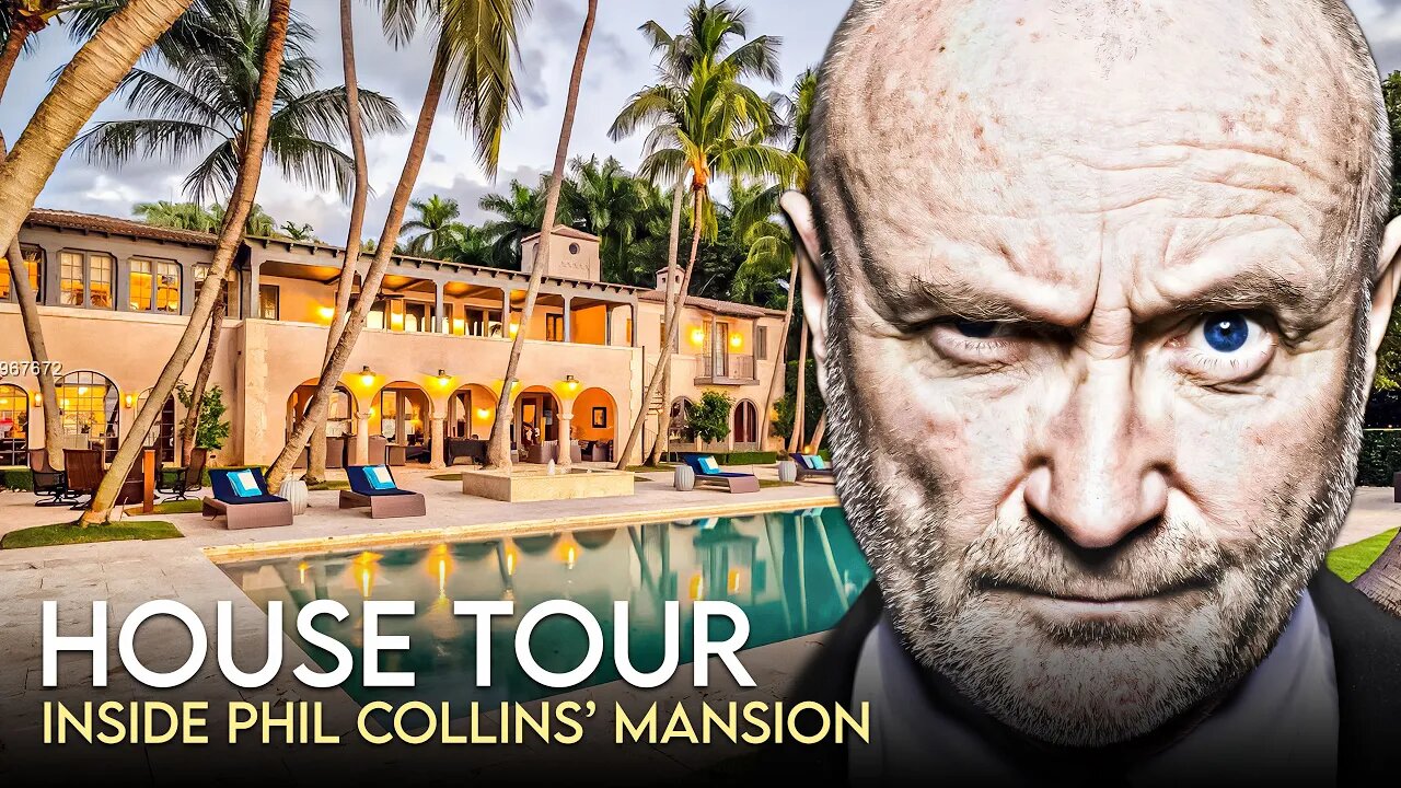 Phil Collins | House Tour | $33 Million Miami Mansion & More