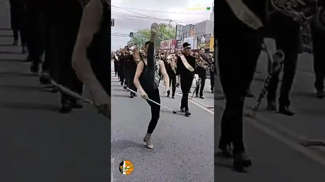BANDA MARCIAL LUIZ RAMALHO 2022 NO DESFILE CÍVICO - BAIRRO DE MANGABEIRA 2022 - #shorts