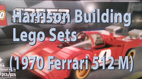 Harrison Building Lego Sets (1970 Ferrari 512 M)