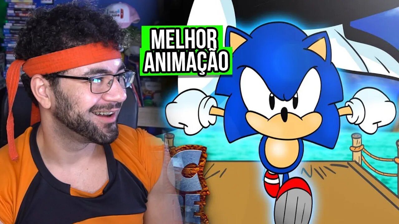 RK REAGE a Sonic Adventure de @PedroAraujoStudio - MELHOR animação do Sonic