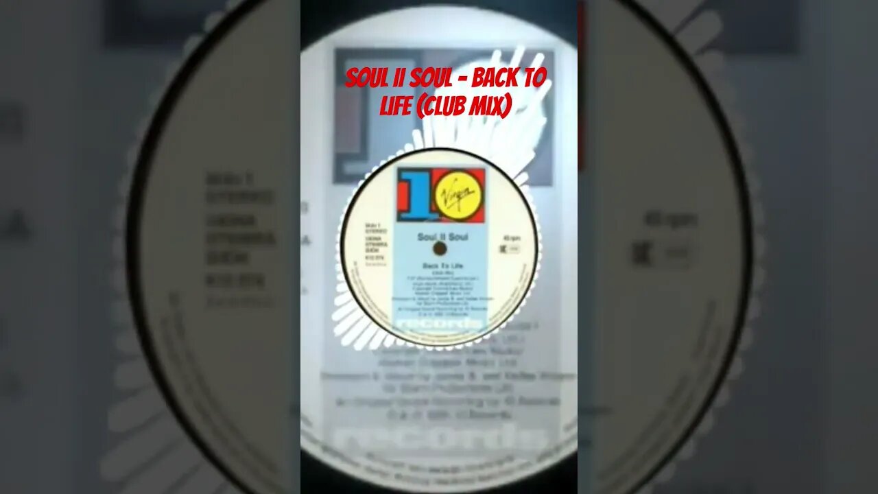 Soul II Soul - Back To Life (Club Mix)