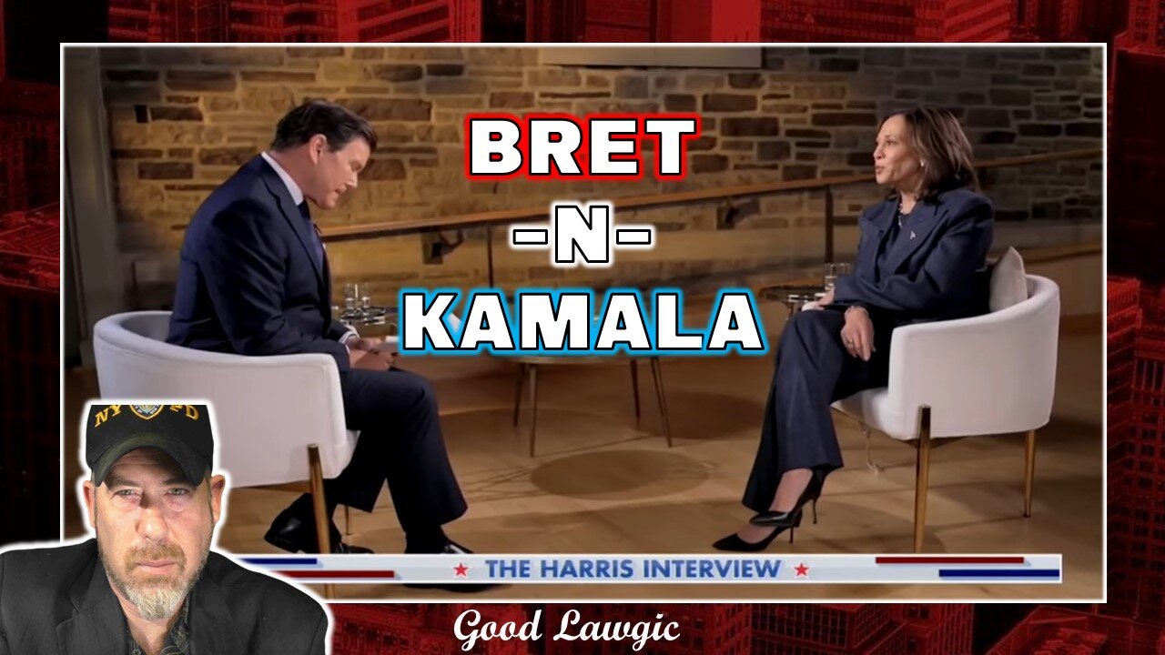 Viewers' Discretion: Live Reaction Bret Baier Interview of Kamala