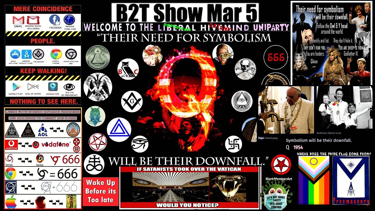 Symbolism will be their downfall! SB2 Decode & New Q Posts - B2T Show Mar 5