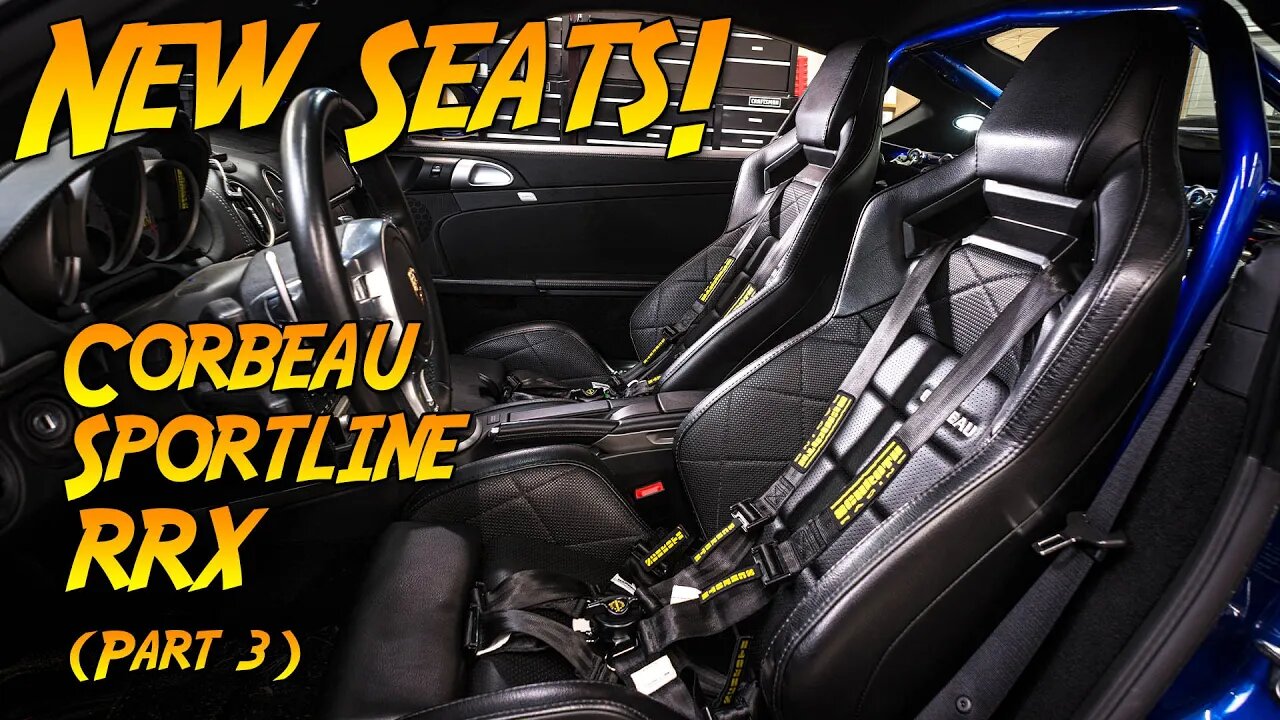 Corbeau Sportline RRX Seats For My Cayman, Part 3: Final Review After Four Months!