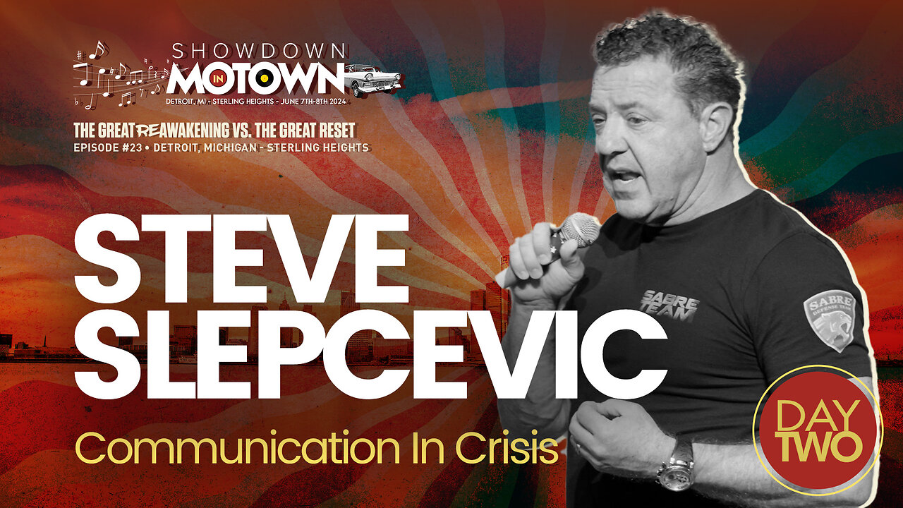 Steve Slepcevic | Steve Slepcevic Speaks At ReAwaken America Tour Detroit, Michigan! Join Navarro, Flynn, Eric Trump & Team America At Oct 18-19 Selma, NC ReAwaken! Request Tix Via Text 918-851-0102