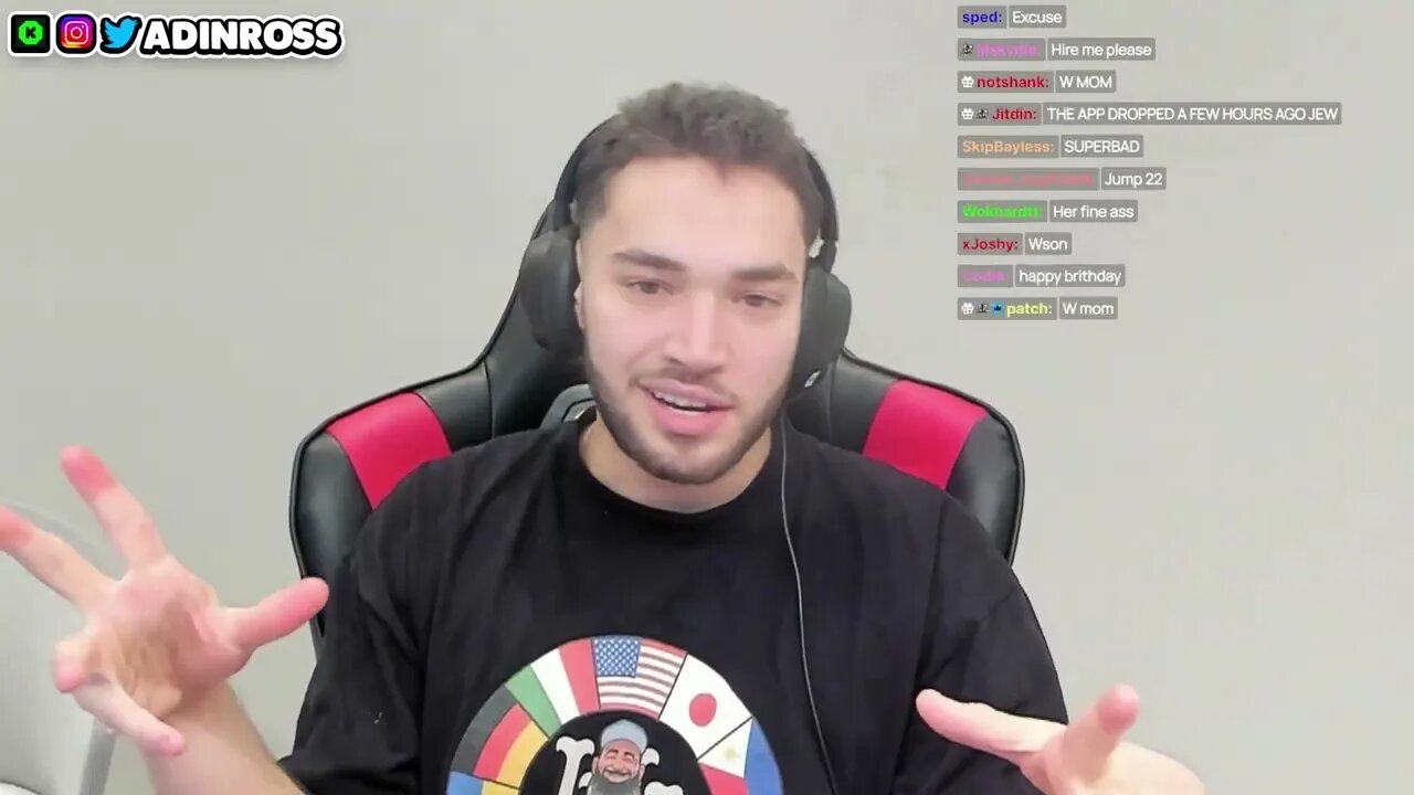 Adin Ross - March 26 2023 (2023-03-26) Full Kick Stream VOD