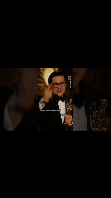Ke Hui Quan Keep your dream alive #shorts #oscar2023 #everythingeverywhereallatonce