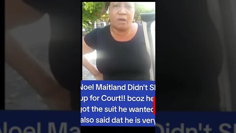 Noel Maitland Police in lock Skip his court