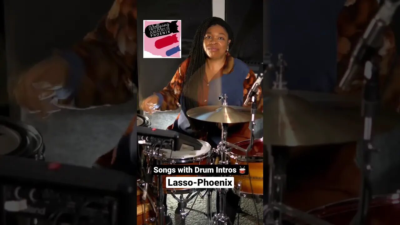 Lasso-Phoenix (Drum Intro) “Brichdrumz” #shorts #femaledrummer #lasso