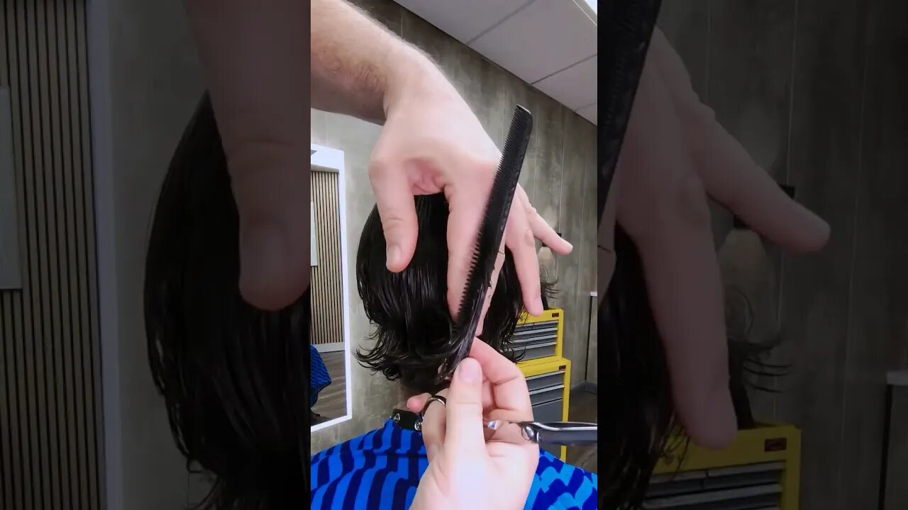 Mens Scissor Cut #asmr