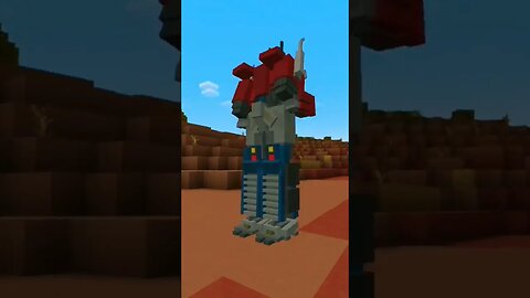 Transformers no minecraft!!!#viral #minecraft #shorts