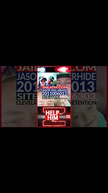 JASON'S IN JAIL, MONTHS NOW. HURTIN. HE NEEDS OUR HELP, NEEDS MONEY ON HIS BOOKS. ANY MONEY. PLEASE