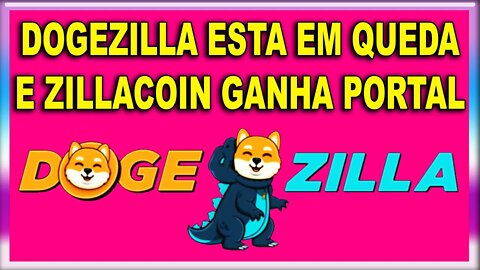 DOGEZILLA ESTA EM QUEDA E ZILLACOIN GANHA PORTAL