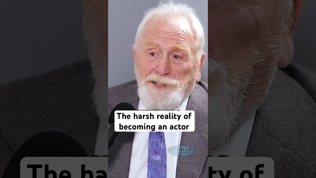 The harsh reality of becoming an actor - James Cosmo