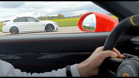 Porsche 911 GT3 R S MkII Weissach Package vs Modified BMW M3 F80