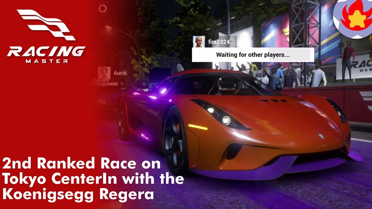 2nd Ranked Race on Tokyo CenterIn with the Koenigsegg Regera | Racing Master