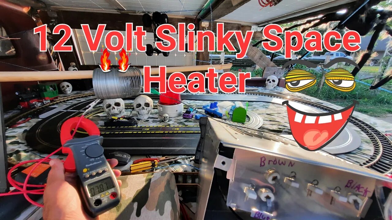 12 Volt Slinky Space Heater👍🍟📺👀🧂