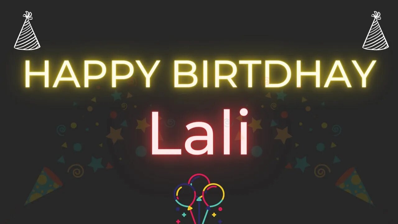 Happy Birthday to Lali - Birthday Wish From Birthday Bash