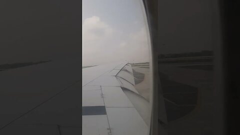 Landing on Lahore Airport