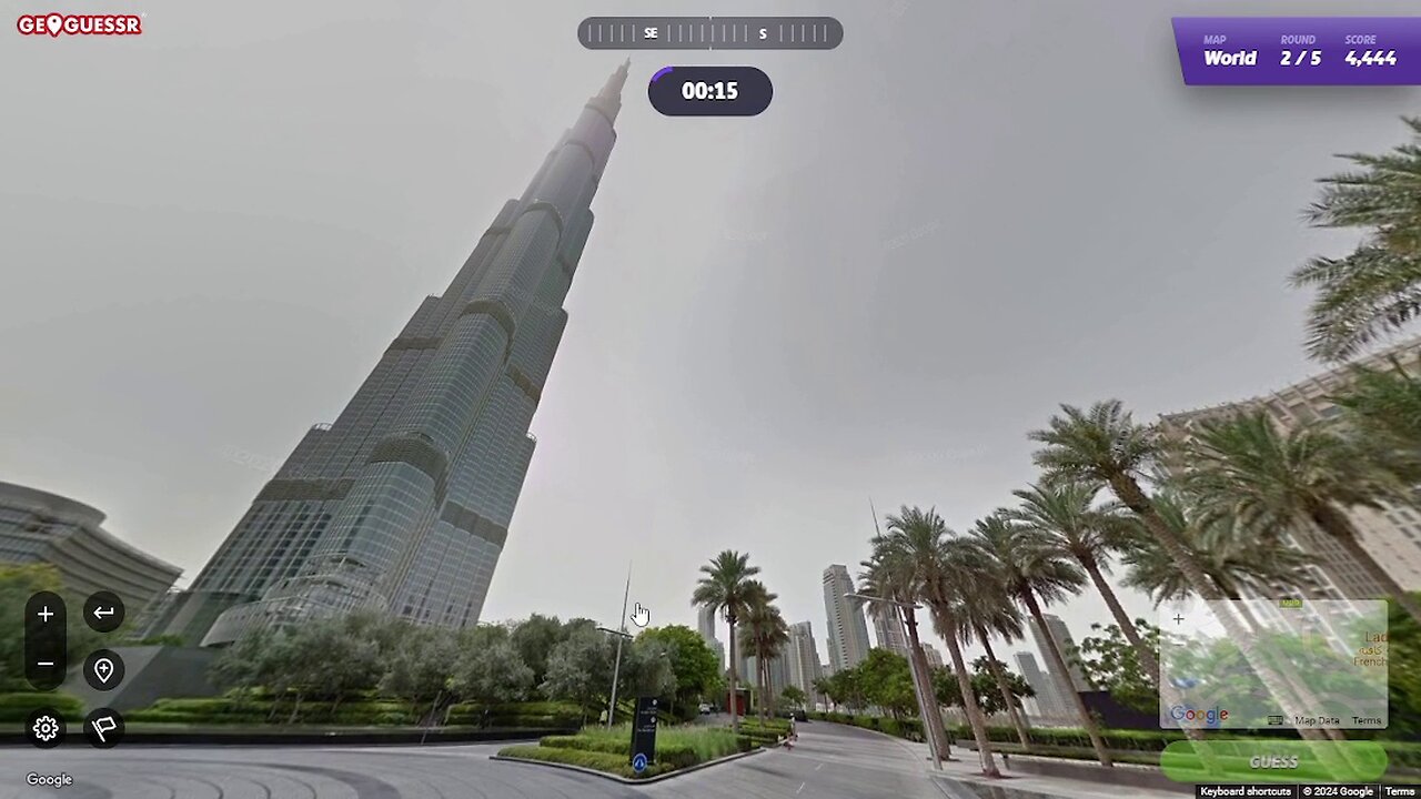 GeoGuessr : Daily Challenge, November 21, 2024