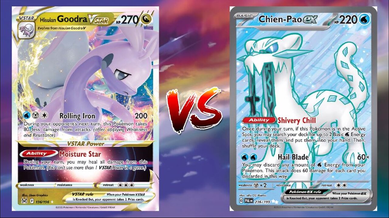 Pokemon TCG Live Hisuian Goodra VSTAR Bibarel VS Chien-Pao EX Baxcalibur!!