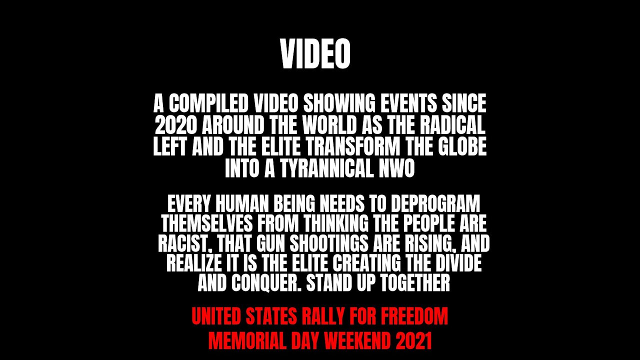 What Has Happened Since 2020 - The World Falling Into The Radical Left Agenda