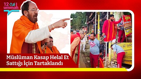 Hindutva Lideri Rudra Prayag, Uttarakhand'da Helal Eti Hedef Aldı