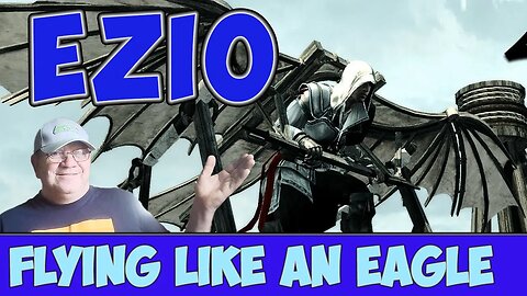 EZIO FLIES LIKE AN EAGLE!#assassinscreedii #assassinscreed #funny #games