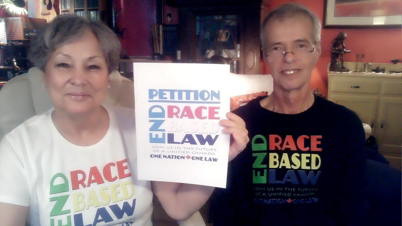 ERBL ep10 PETITION To END RACE BASED LAW Canada Explained - With Gerry Gagnon and Michele Tittler