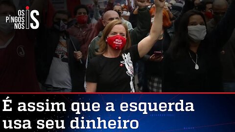 Partidos de esquerda vão financiar campanha pelo impeachment de Bolsonaro com dinheiro público