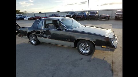 1985 Cutlass 442 sold at Copart.