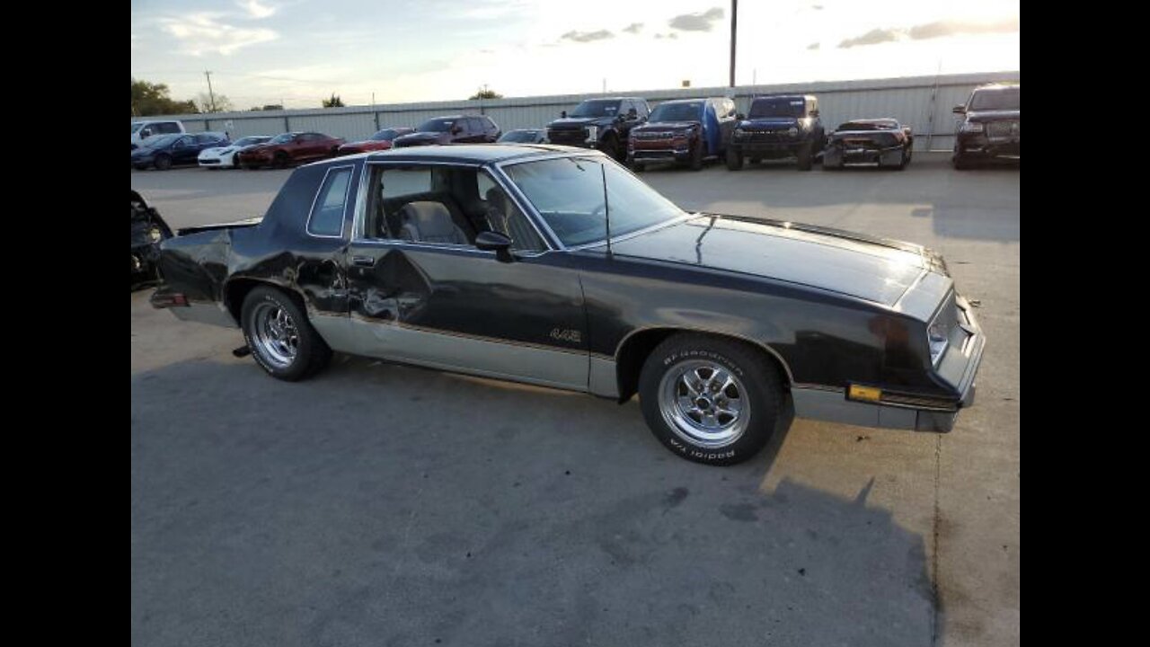 1985 Cutlass 442 sold at Copart.