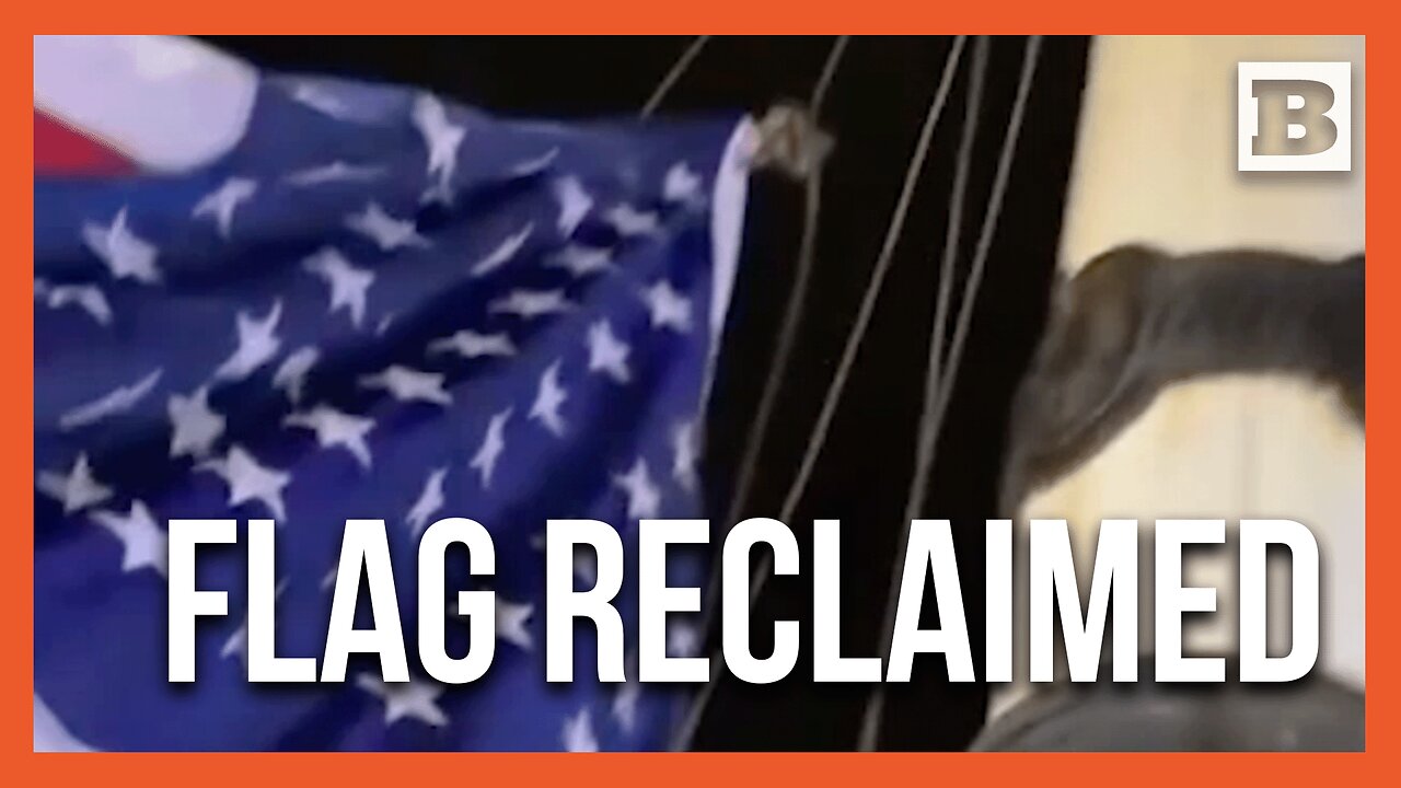 Congressmen Take a Stand, Raise U.S. Flag After Protesters Burn It in D.C. Anti-Israel Protest