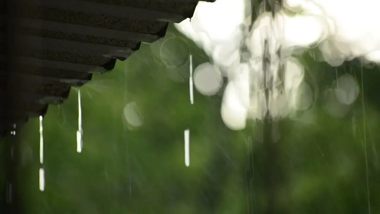 Sleep Instantly to Heavy Rain with Thunderstorm Sound [ Relieve Insomnia, Relax, Study, meditate ]